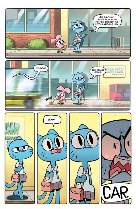 Parody: The Amazing World Of Gumball Porn Comics 